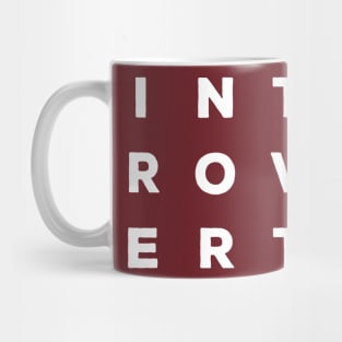 INTROVERT Logo/Slogan Mug
